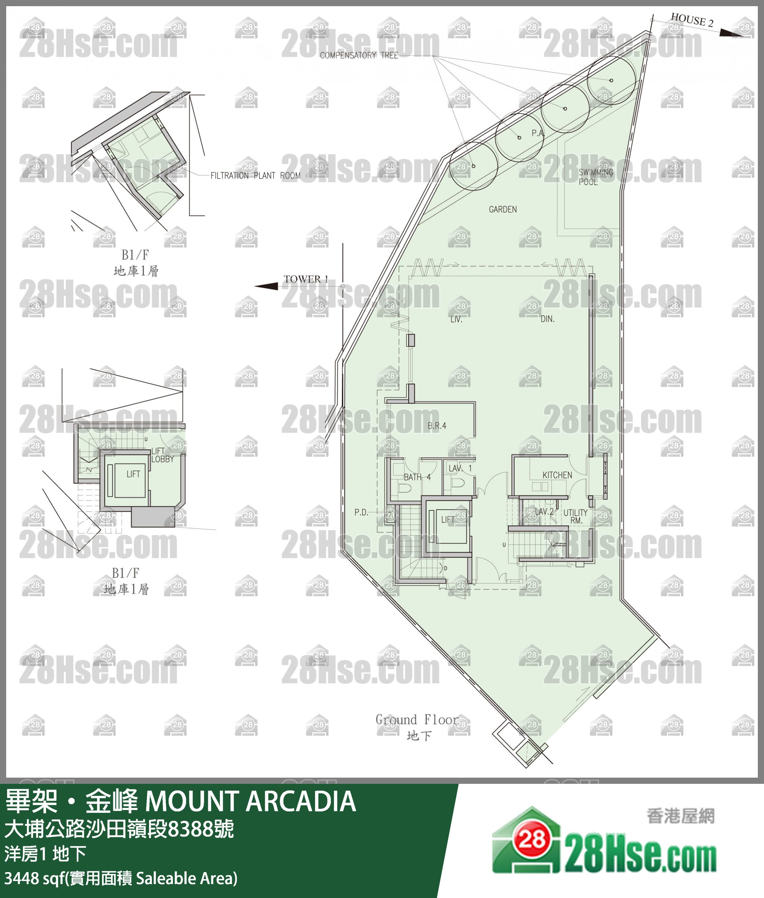 毕架金峰 洋房1 平面图