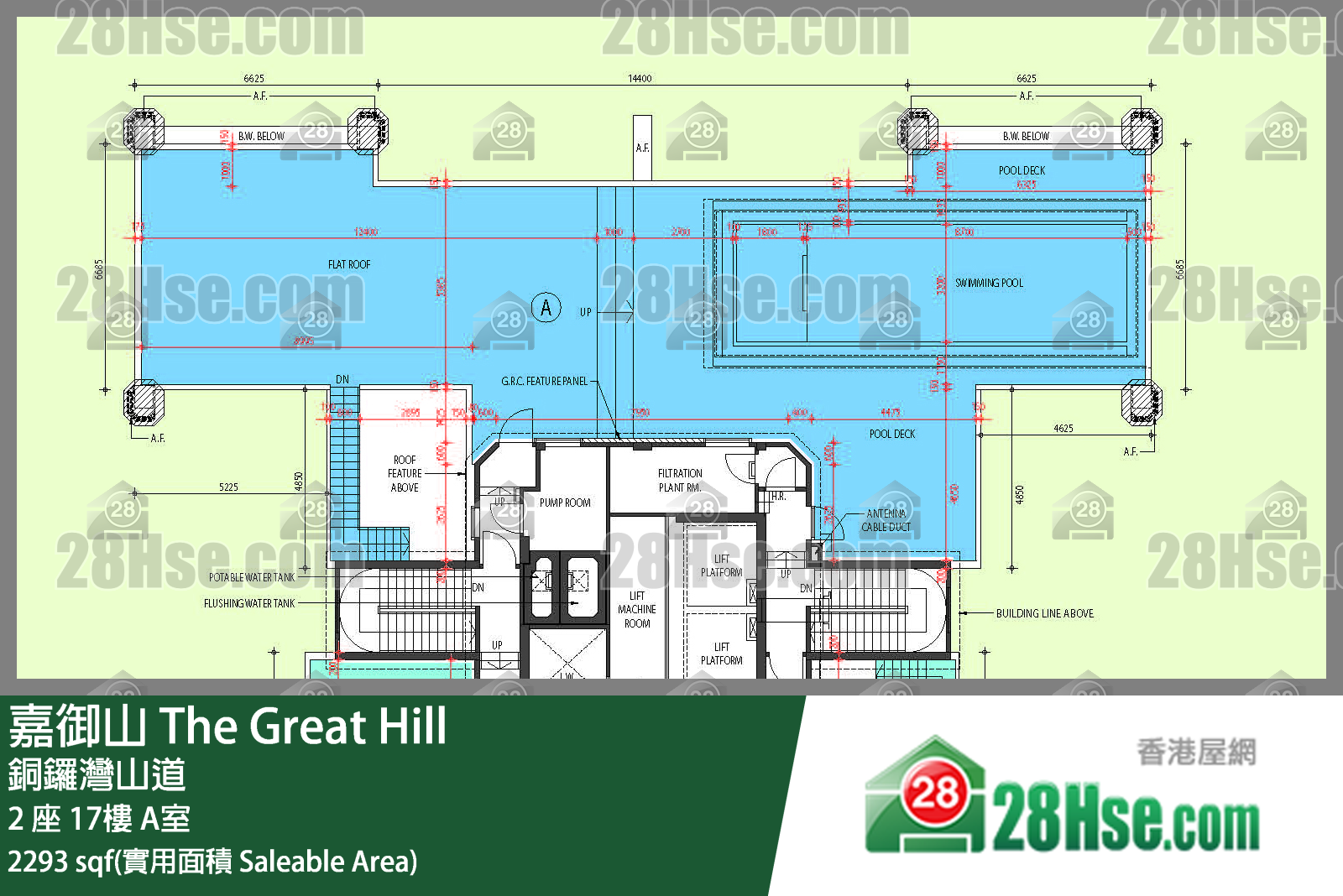 嘉御山 单位平面图(由 28Hse 提供)