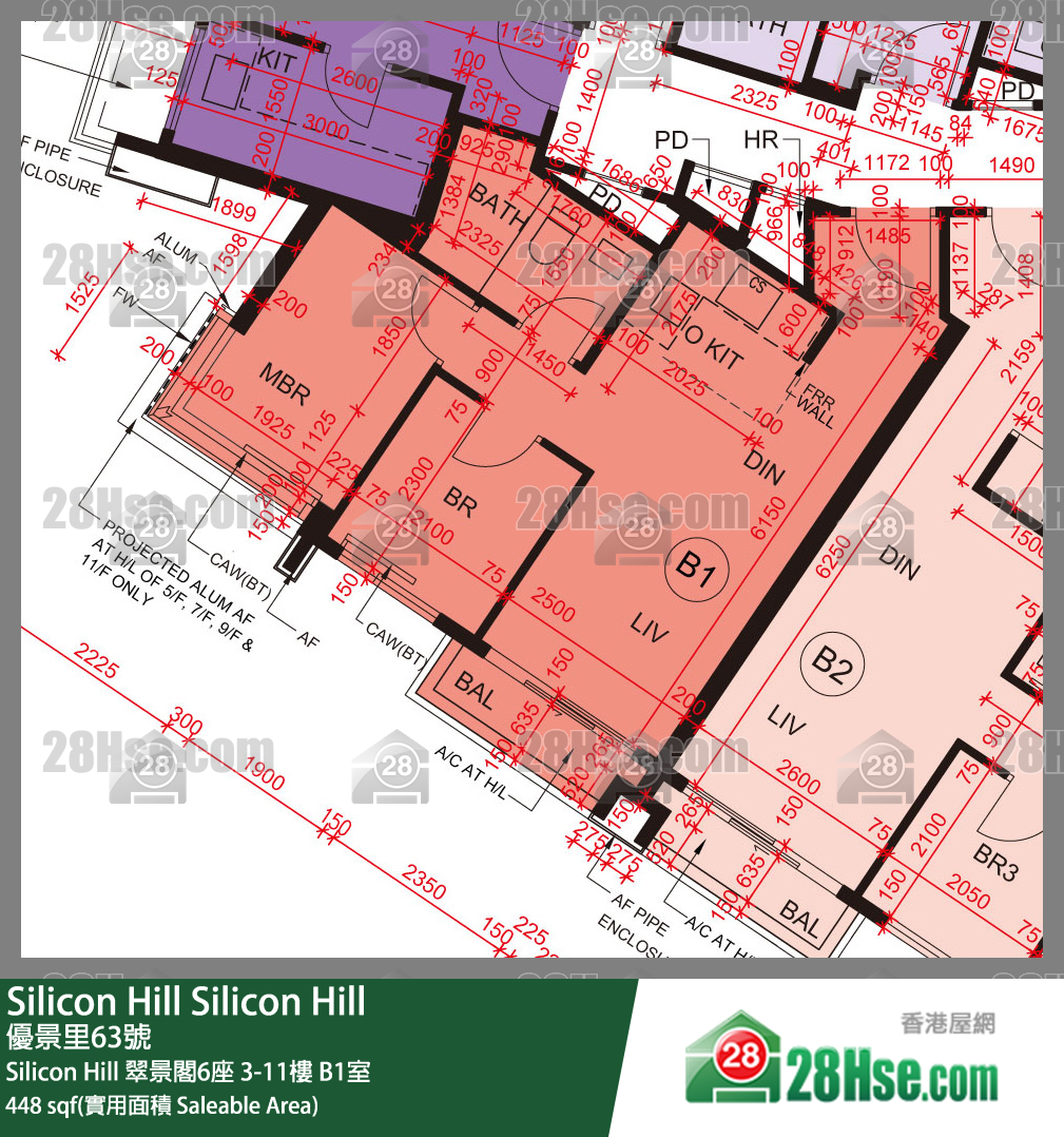 Silicon Hill Unit FloorPlan (Provided by 28Hse)