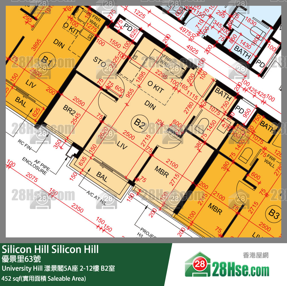 Silicon Hill Unit FloorPlan (Provided by 28Hse)