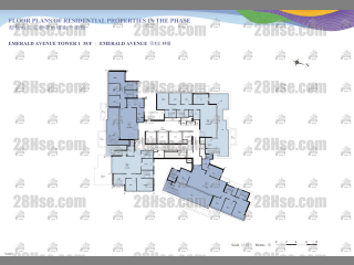 2C(2)期 Emerald Avenue 第1座 35樓 平面圖