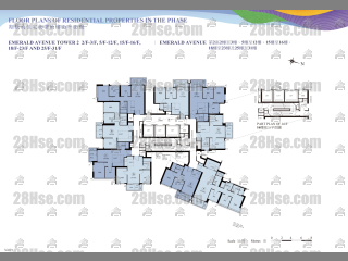 2C(2)期 Emerald Avenue 第2座 2-33樓 平面圖