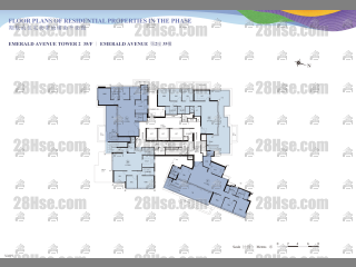 2C(2)期 Emerald Avenue 第2座 35樓 平面圖