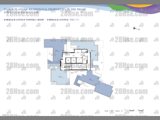 2C(2)期 Emerald Avenue 第2座 35樓 平面圖