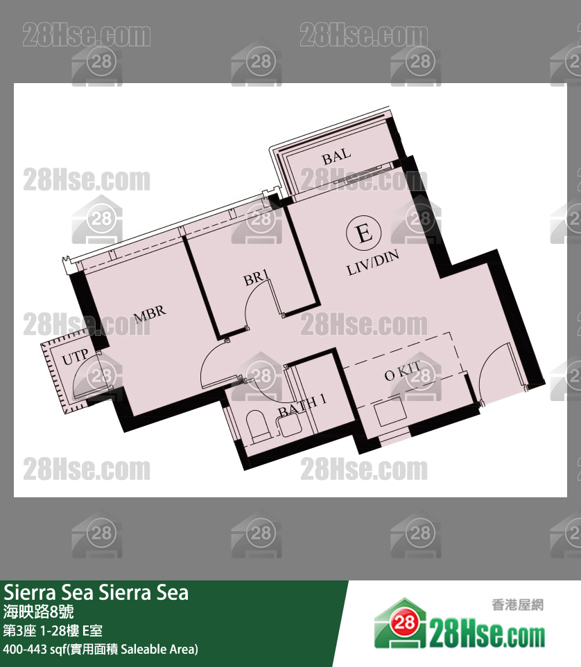 Sierra Sea Unit FloorPlan (Provided by 28Hse)