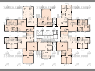 Hong Yan Court--block 2 1/f To 32/f FloorPlan