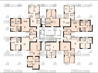 Hong Man Court--block 5 1/f To 18/f FloorPlan