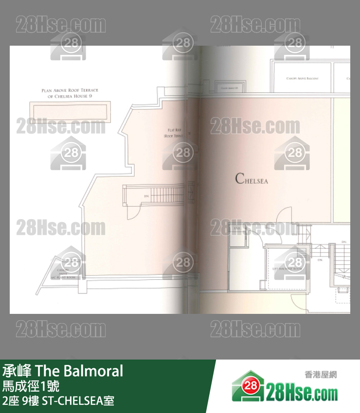 承峰 2座9樓 ST-CHELSEA室 平面圖
