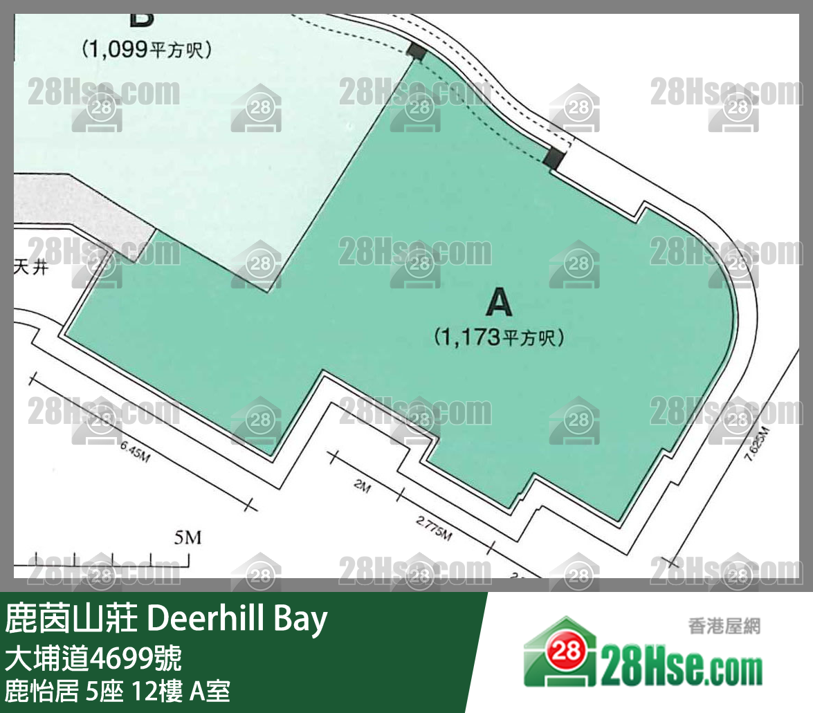 鹿茵山庄 鹿怡居5座12楼 A室 平面图