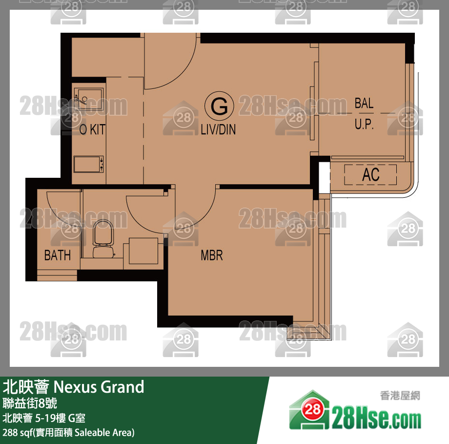 Nexus Grand Unit FloorPlan (Provided by 28Hse)