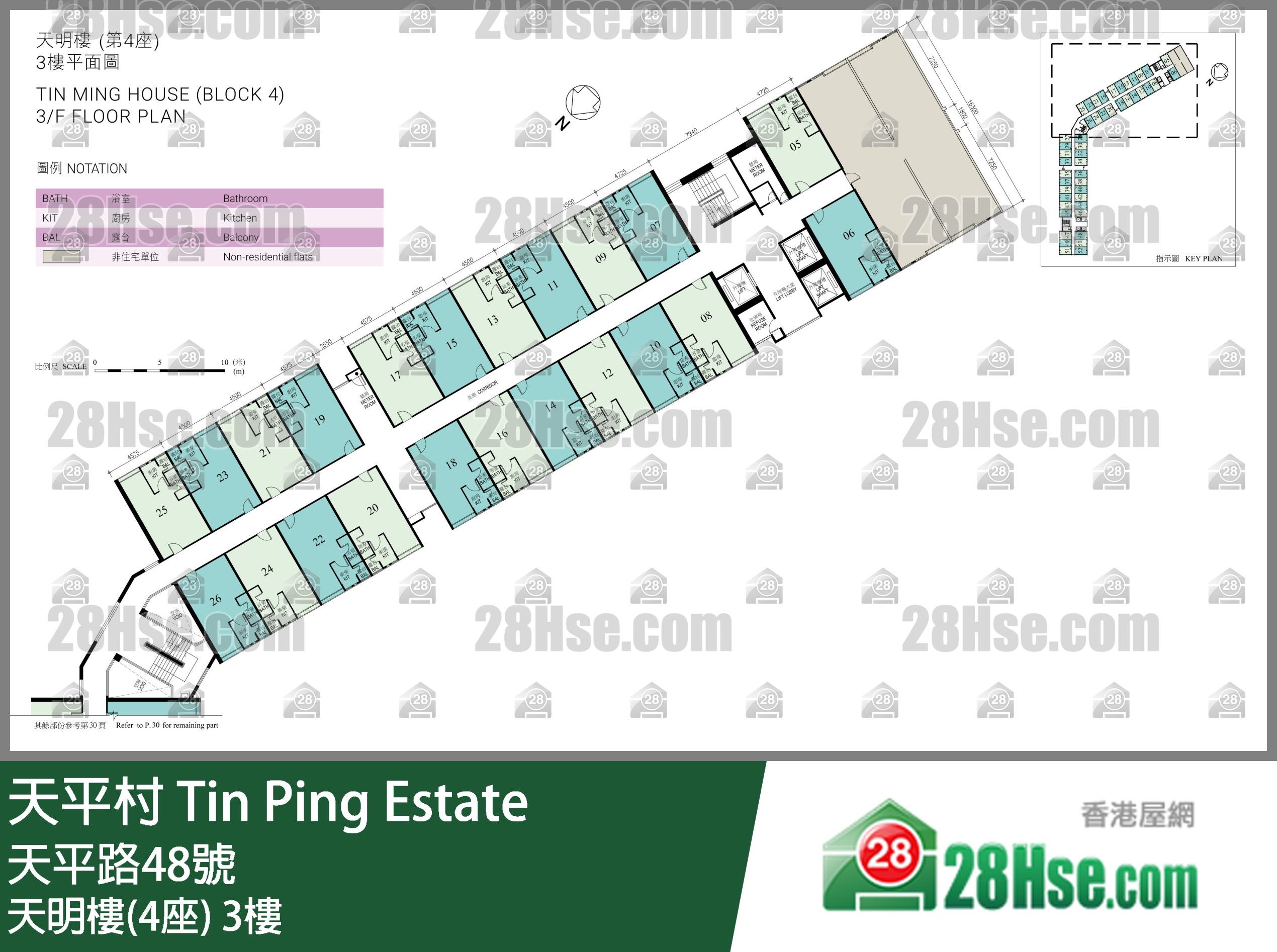 Block 4 3/f FloorPlan