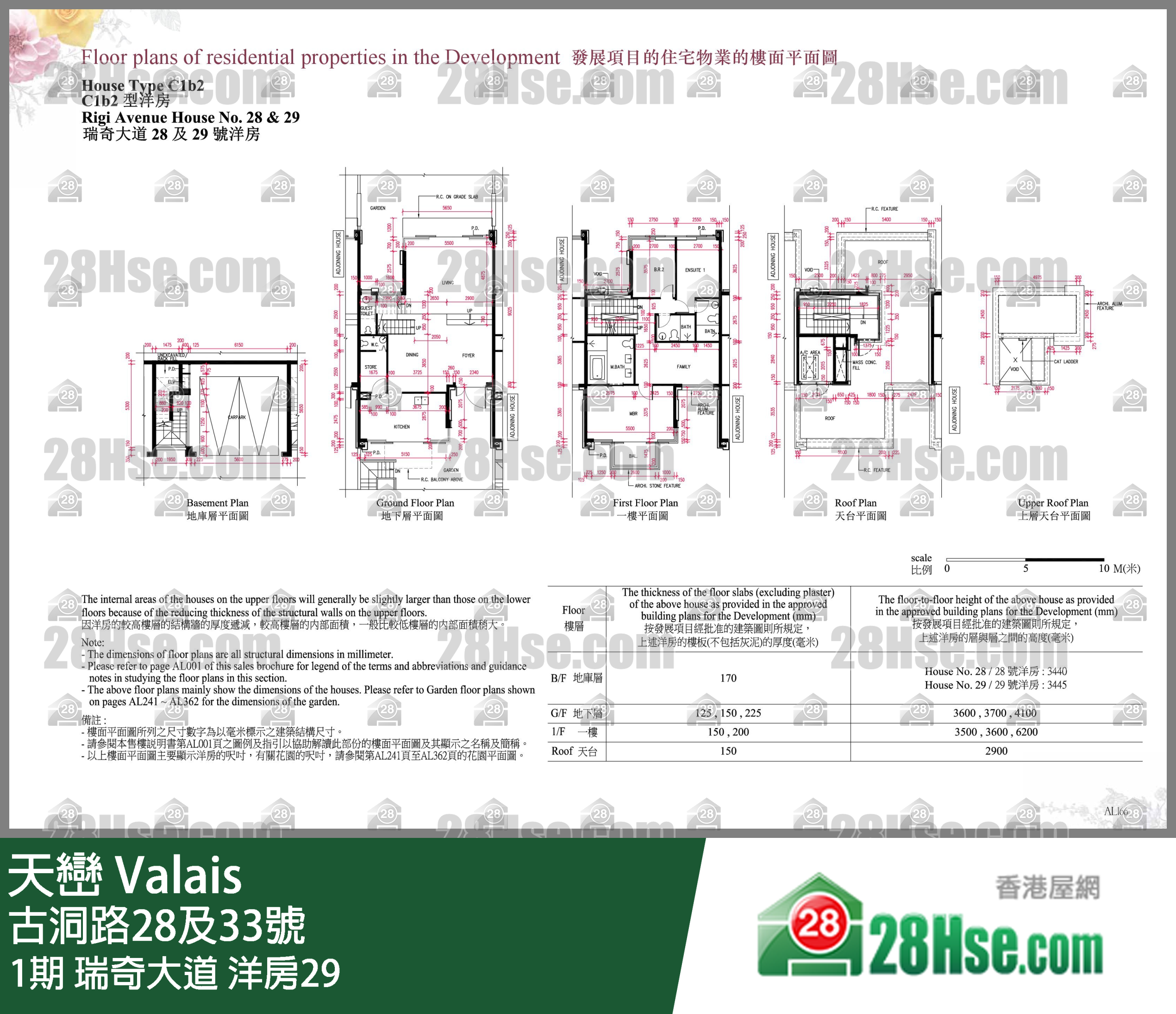 天巒 1期瑞奇大道 洋房29 平面圖