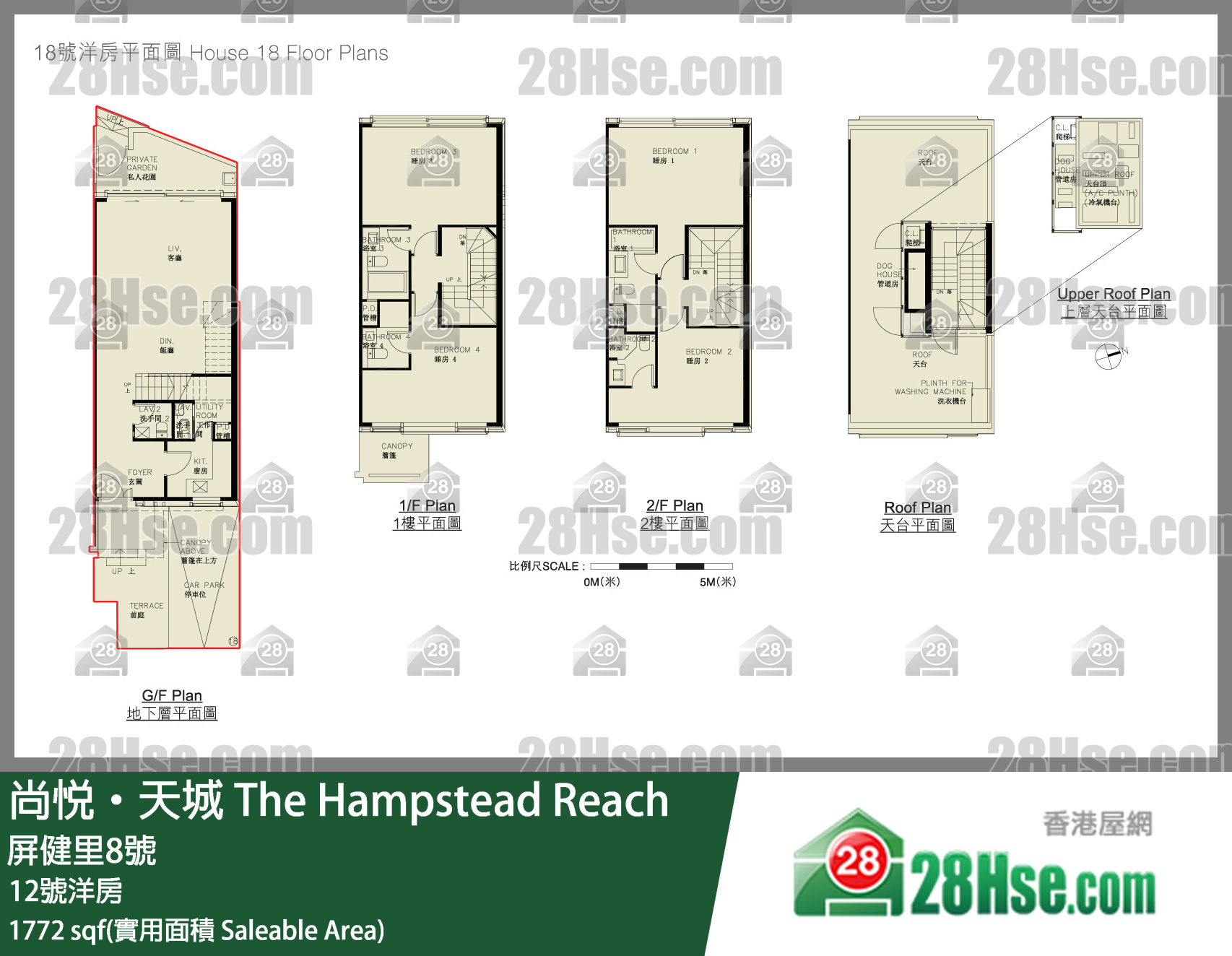 尚悦天城 独立屋12号洋房 平面图