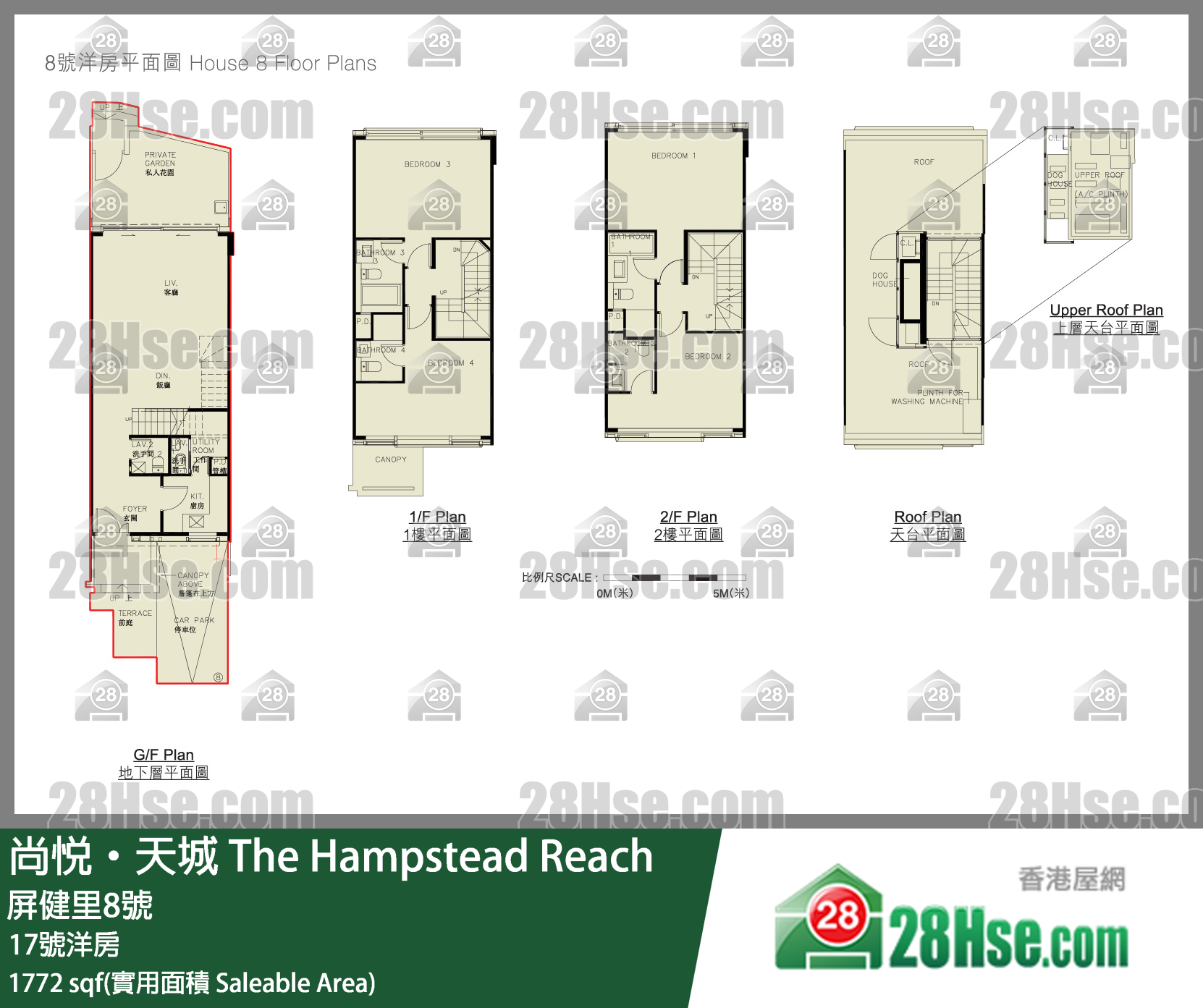 尚悦天城 独立屋17号洋房 平面图
