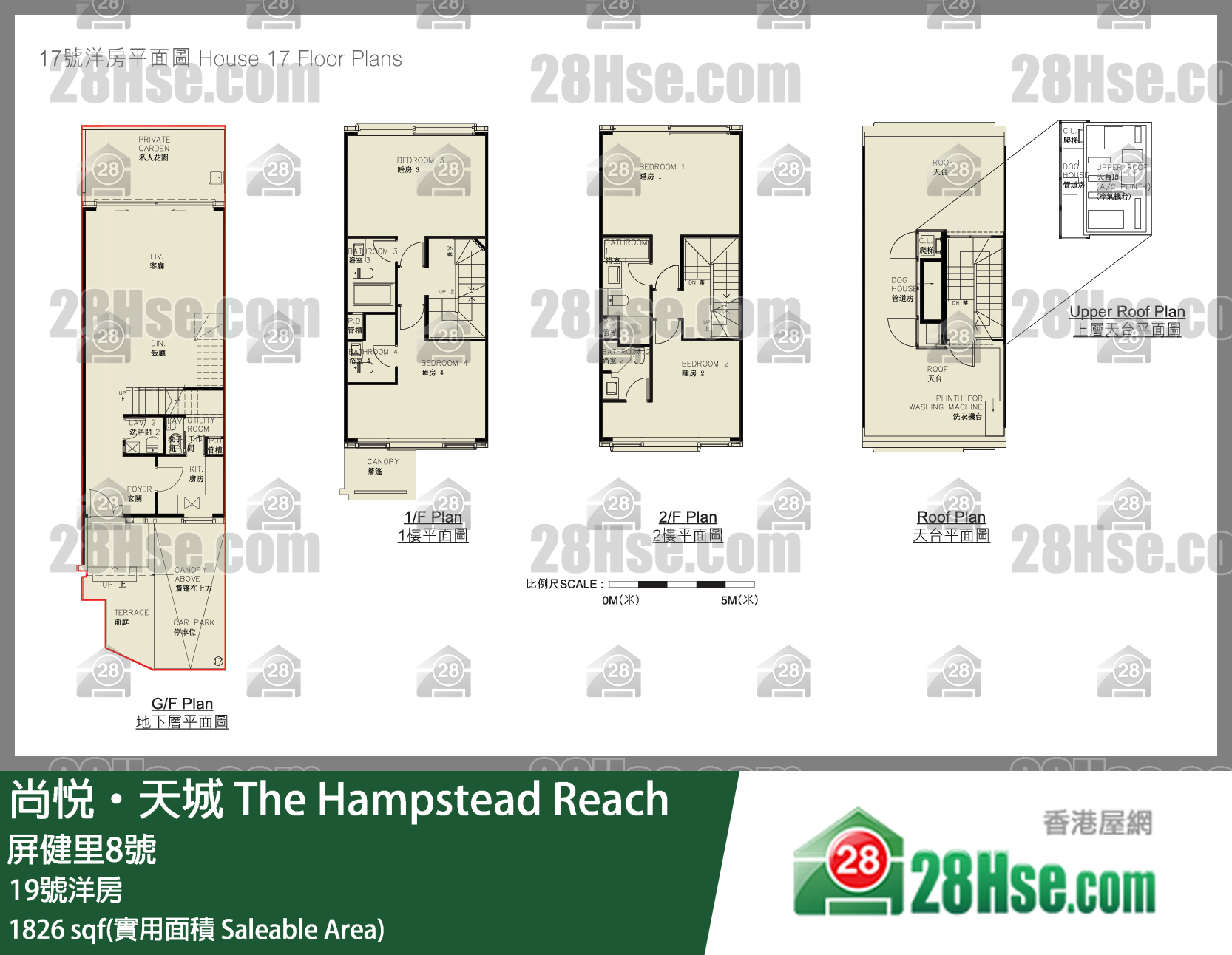 The Hampstead Reach, House 19,house 19,house FloorPlan