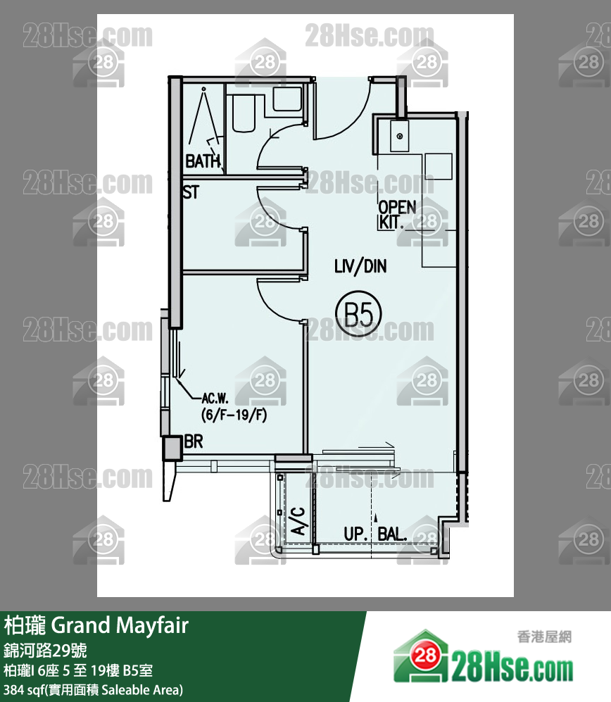 Grand Mayfair  Unit FloorPlan (Provided by 28Hse)