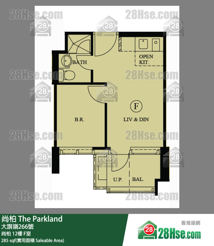 尚柏 尚柏 12樓 F室 平面圖