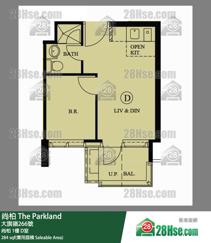 尚柏 尚柏 1樓 D室 平面圖