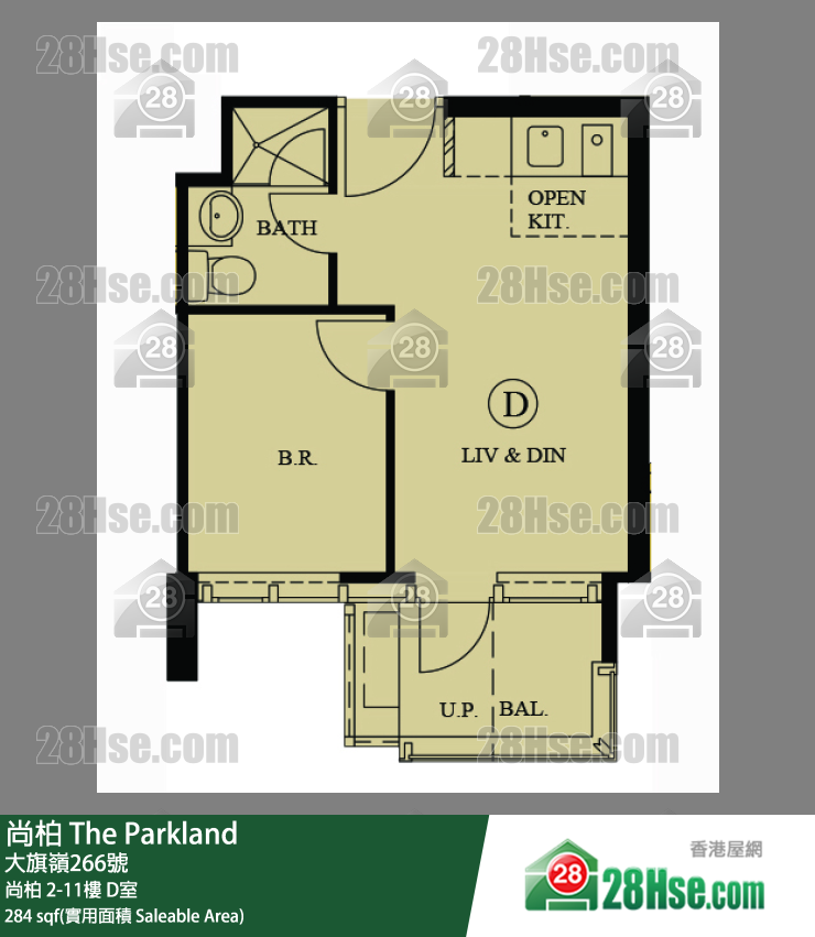 尚柏 尚柏 11樓 D室 平面圖