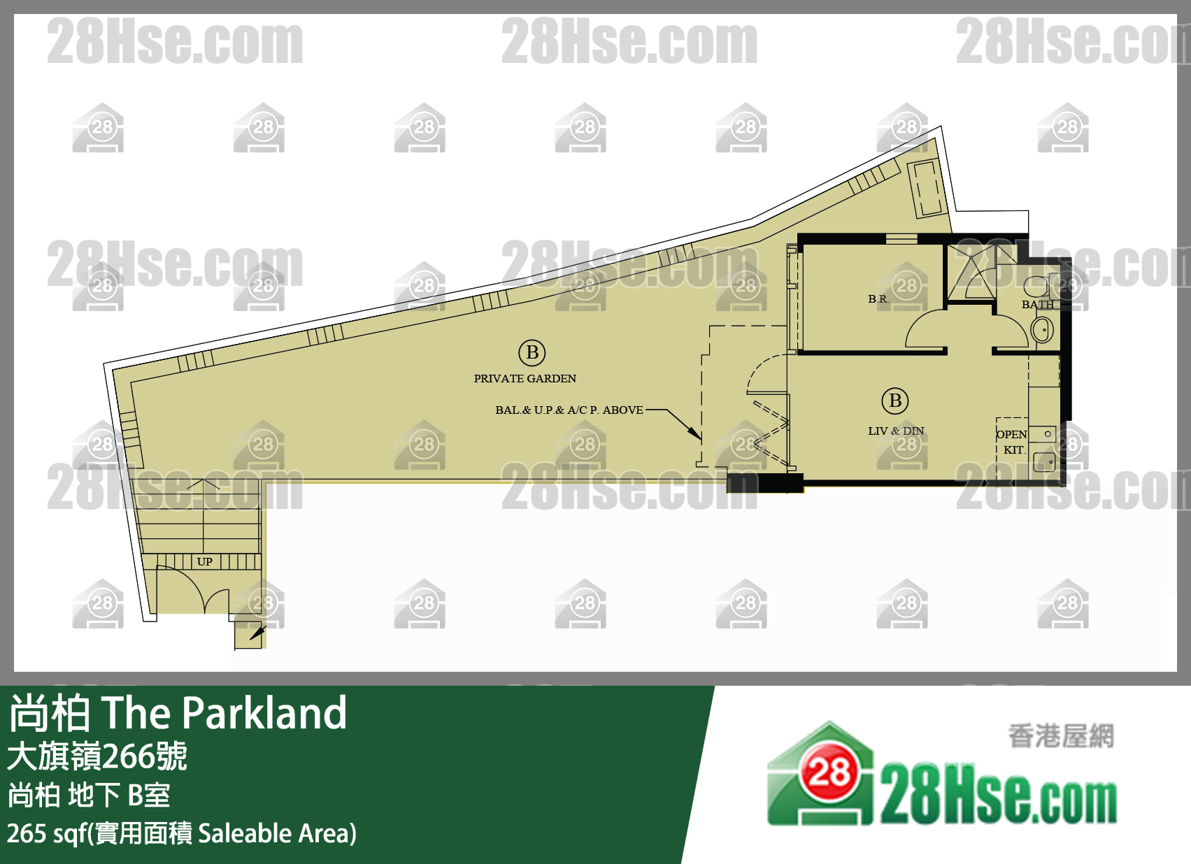 尚柏 尚柏 B室 平面圖