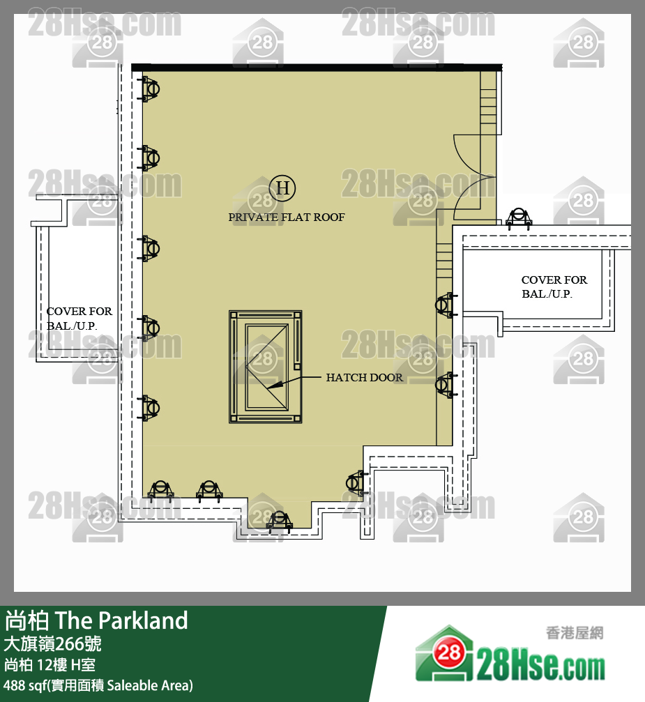 尚柏 尚柏 12樓 H室 平面圖