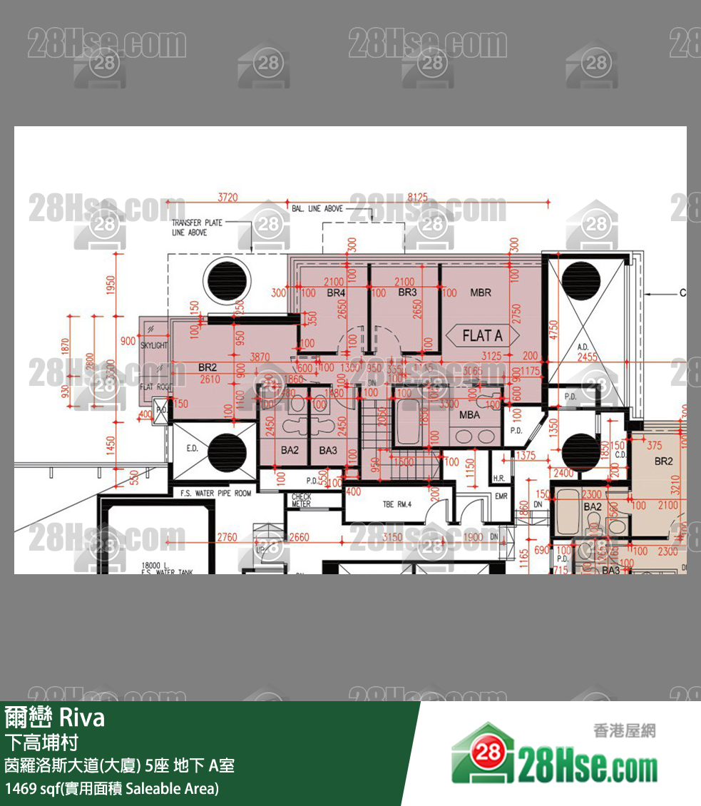 爾巒 茵羅洛斯大道(大廈) 5座 A室 平面圖