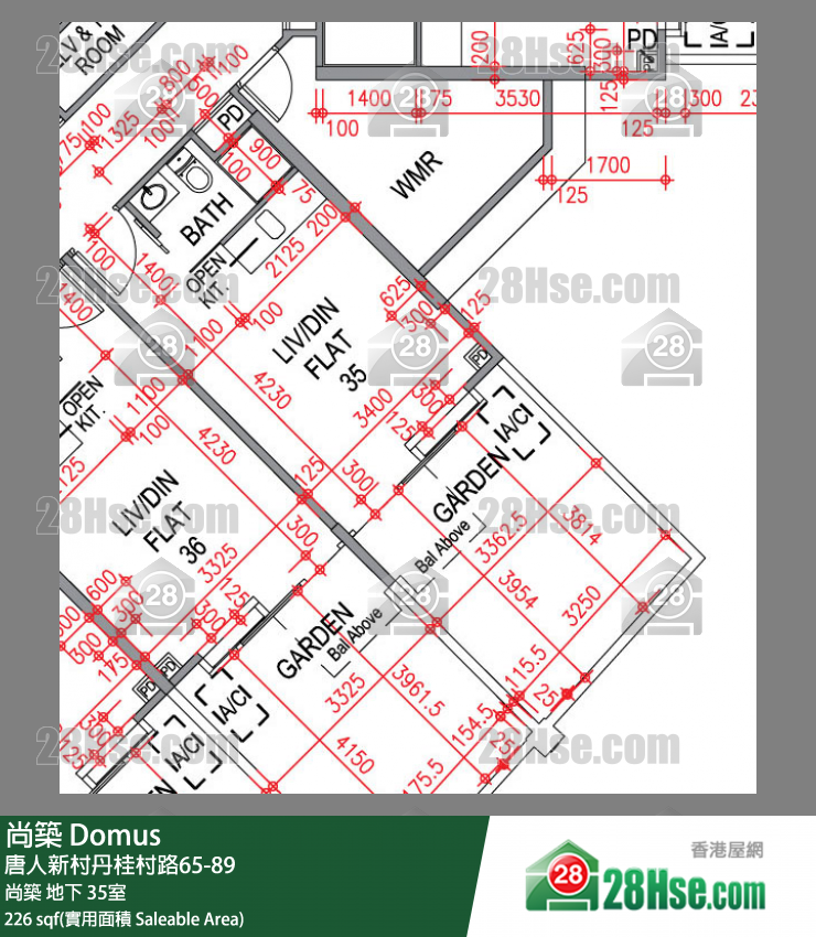 尚築 大廈 尚築 35室 平面圖