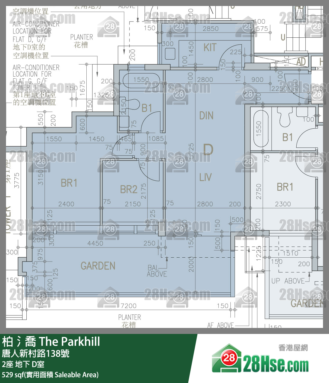柏𣾷 2座地下 D室 平面图