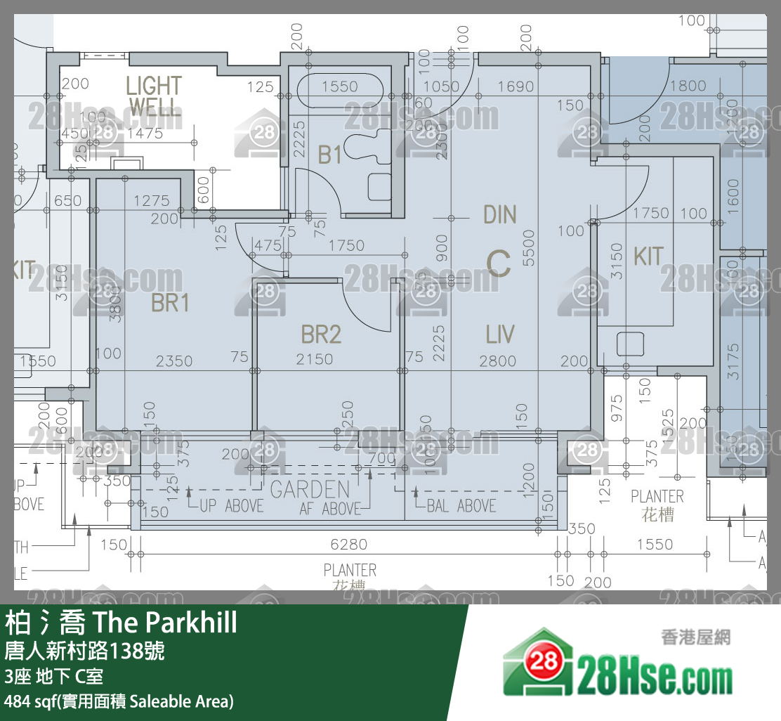 柏𣾷 3座 C室 平面圖