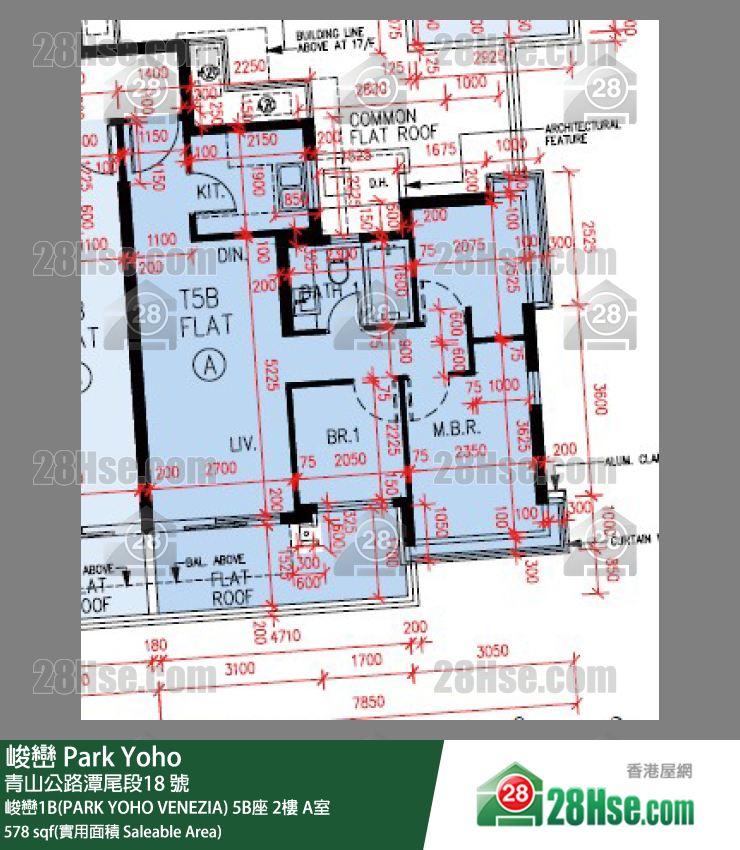 峻峦 单位平面图(由 28Hse 提供)