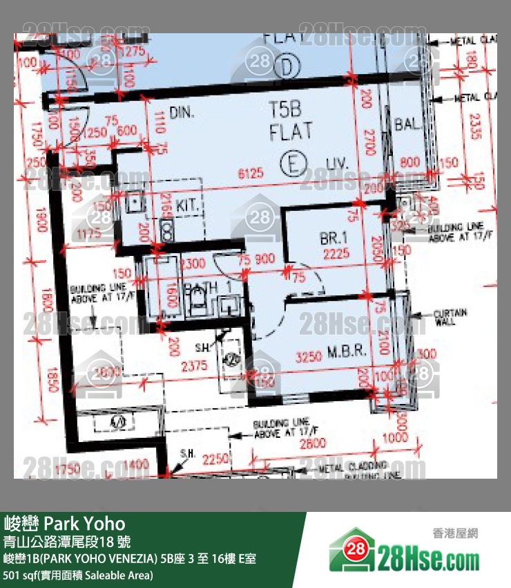 峻峦 单位平面图(由 28Hse 提供)