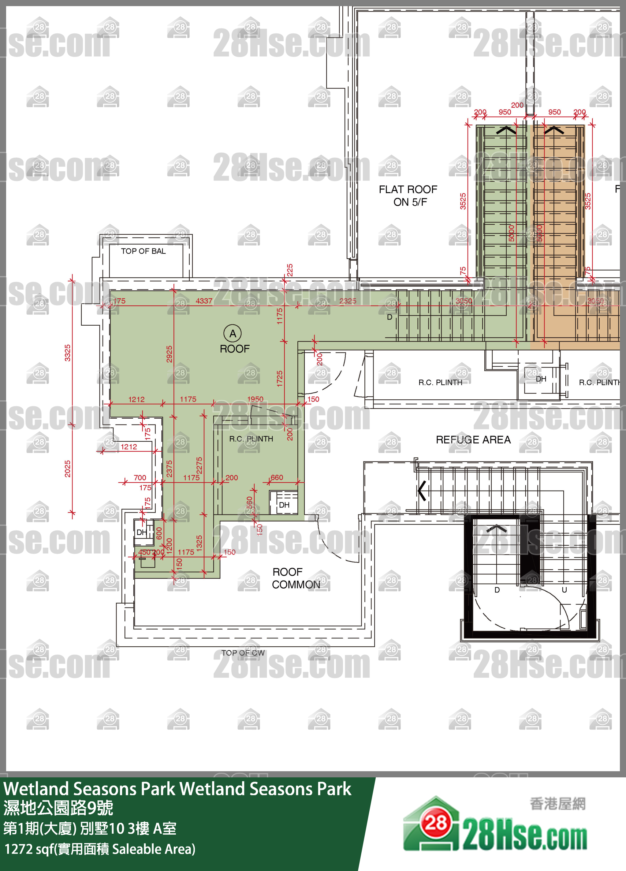 Wetland Seasons Park Unit FloorPlan (Provided by 28Hse)