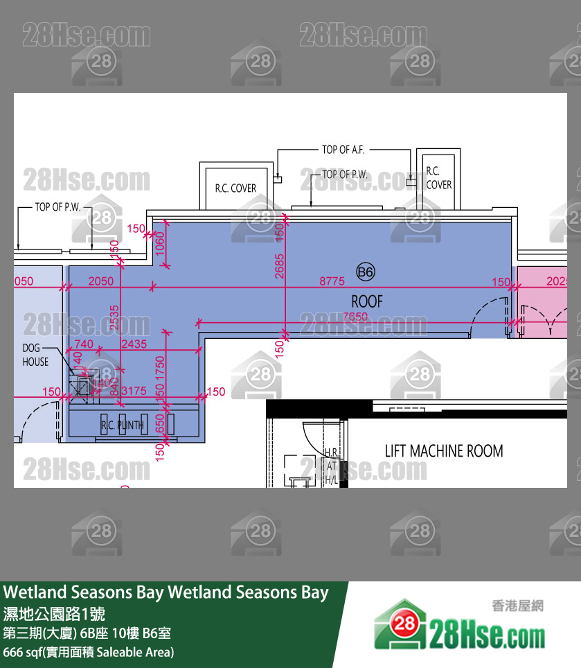 Wetland Seasons Bay Unit FloorPlan (Provided by 28Hse)