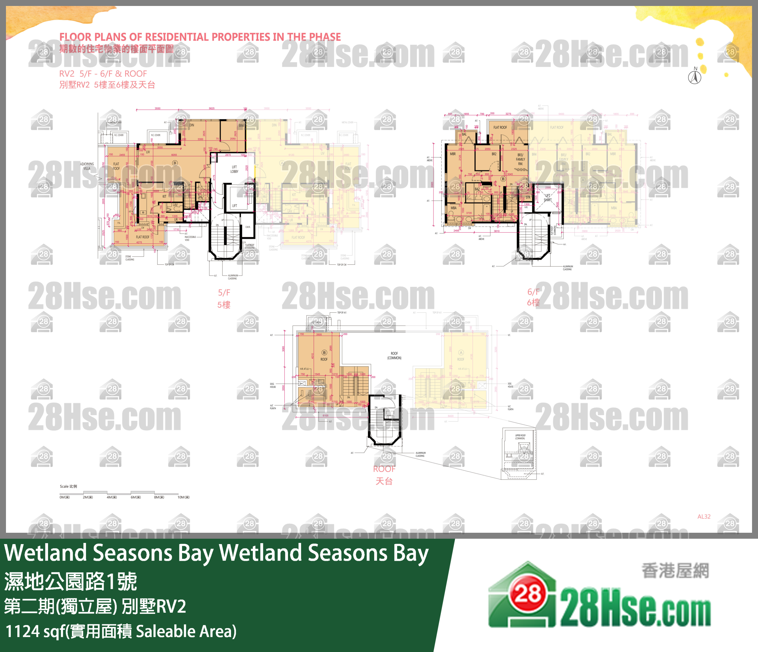 Wetland Seasons Bay Unit FloorPlan (Provided by 28Hse)