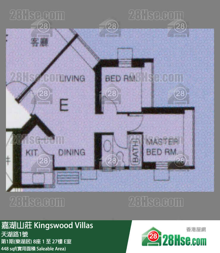 Kingswood Villas Unit FloorPlan (Provided by 28Hse)