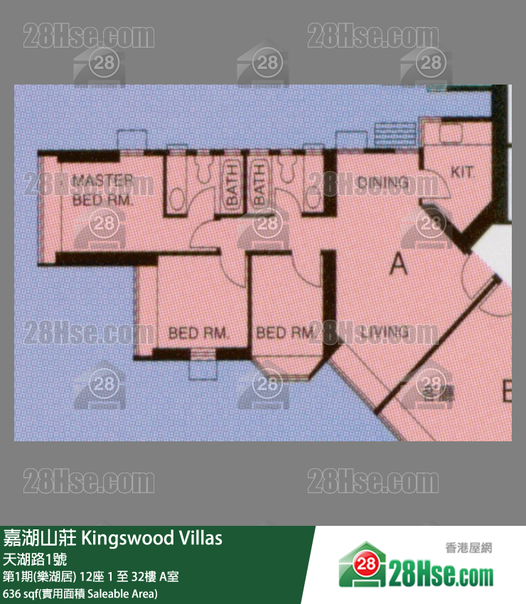 Kingswood Villas Unit FloorPlan (Provided by 28Hse)