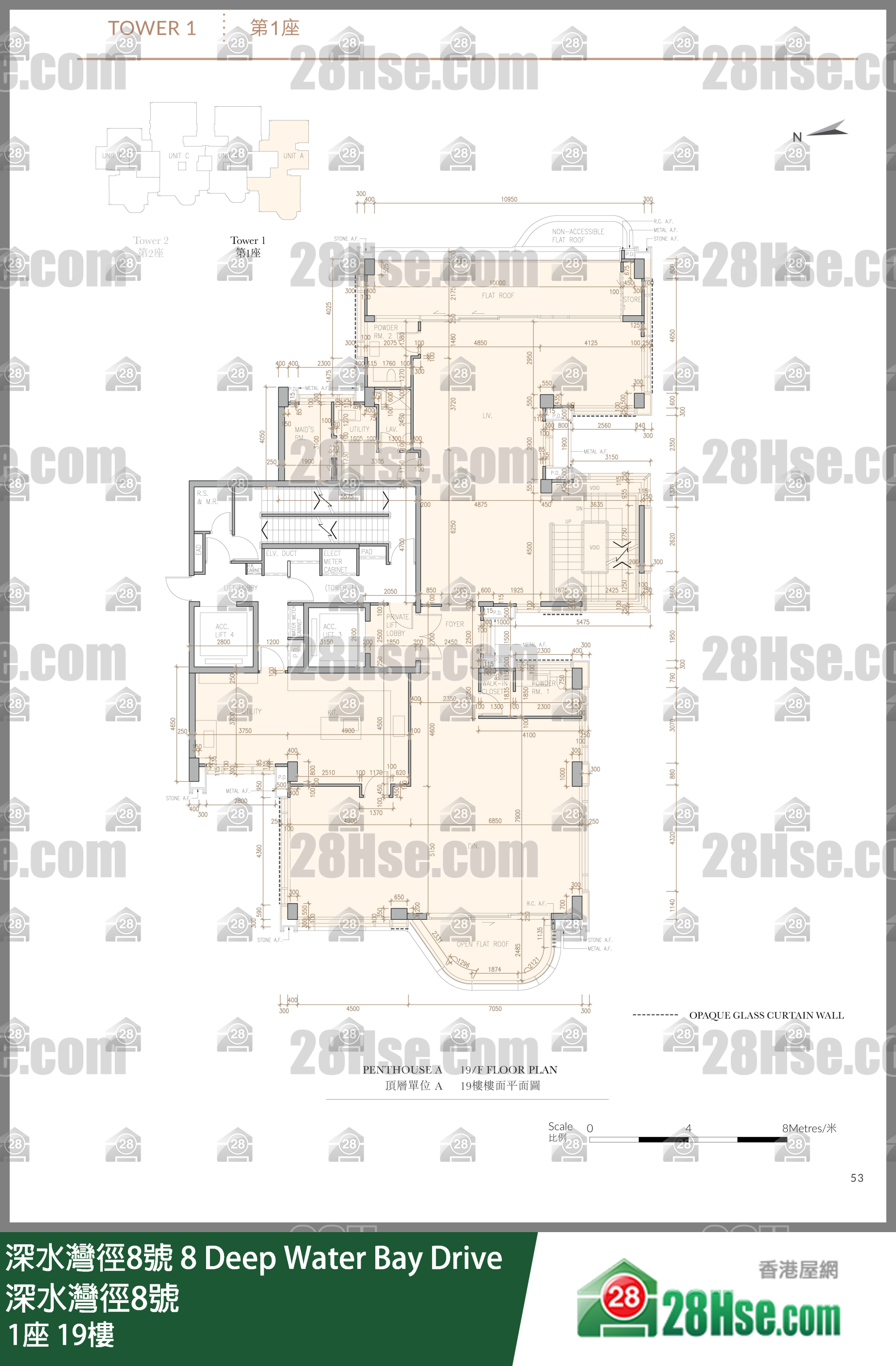 1座 19樓 平面圖