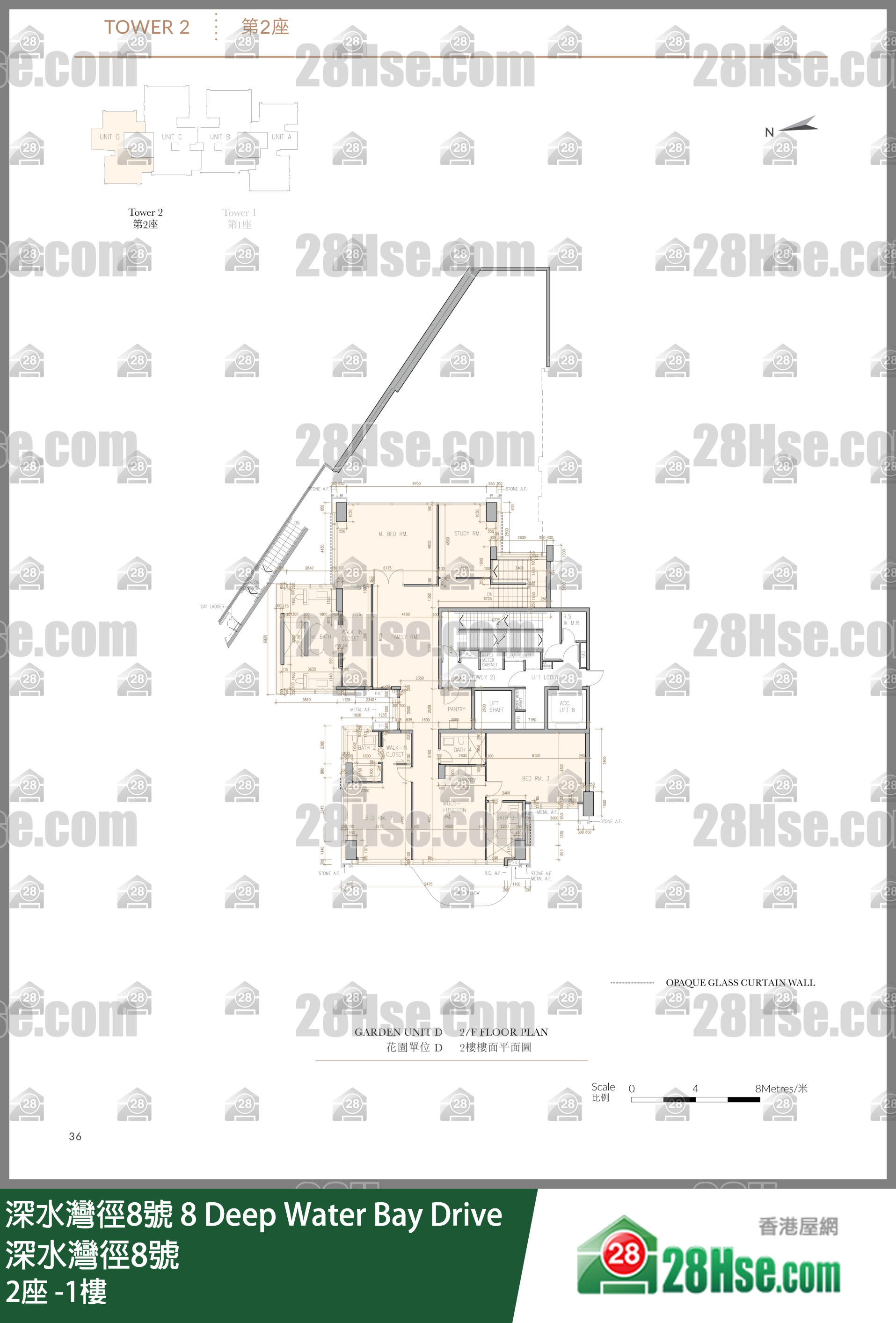2座 -1樓 平面圖