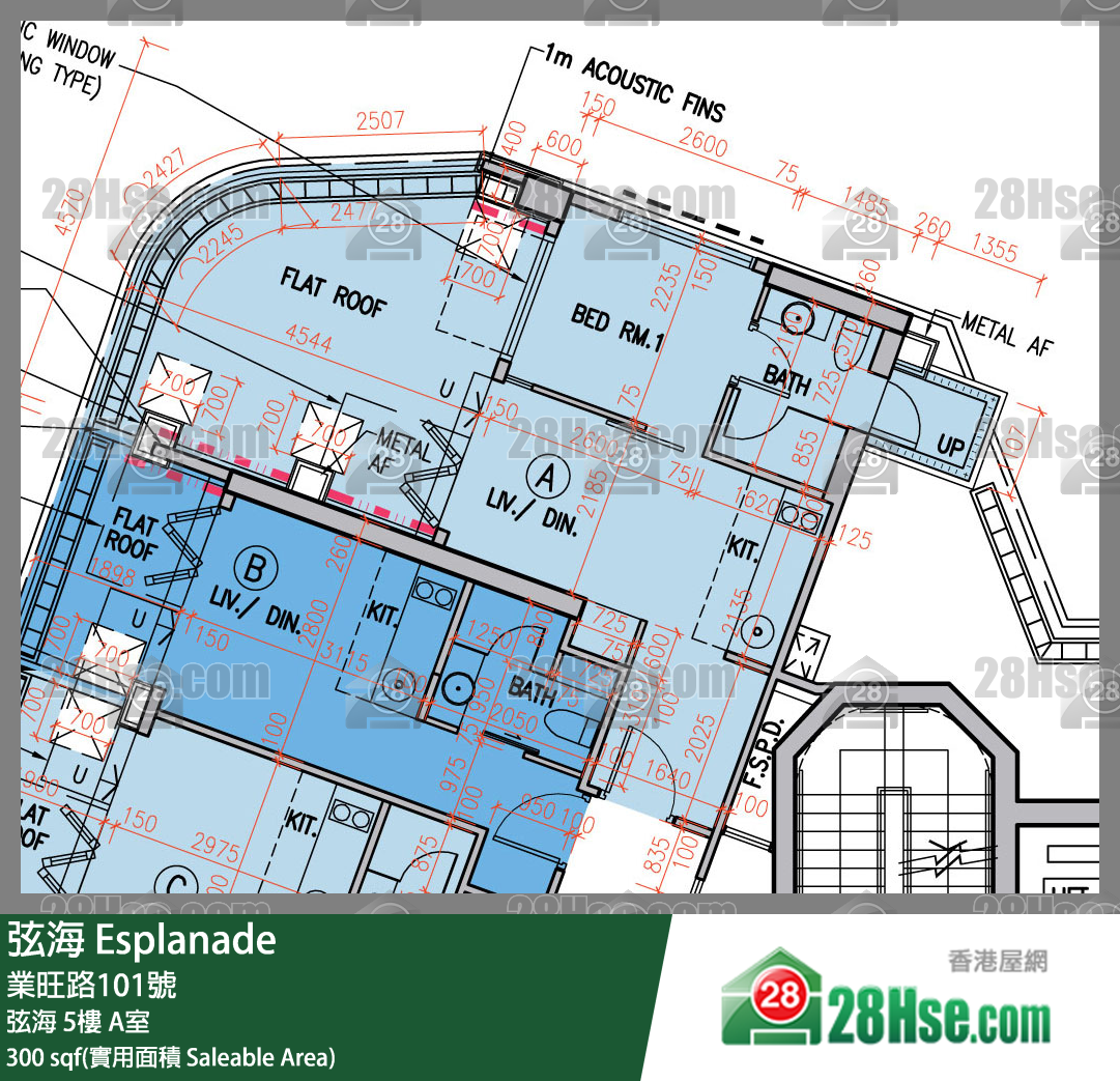 弦海 弦海 5樓 A室 平面圖