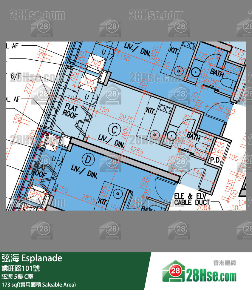 弦海 弦海 5樓 C室 平面圖