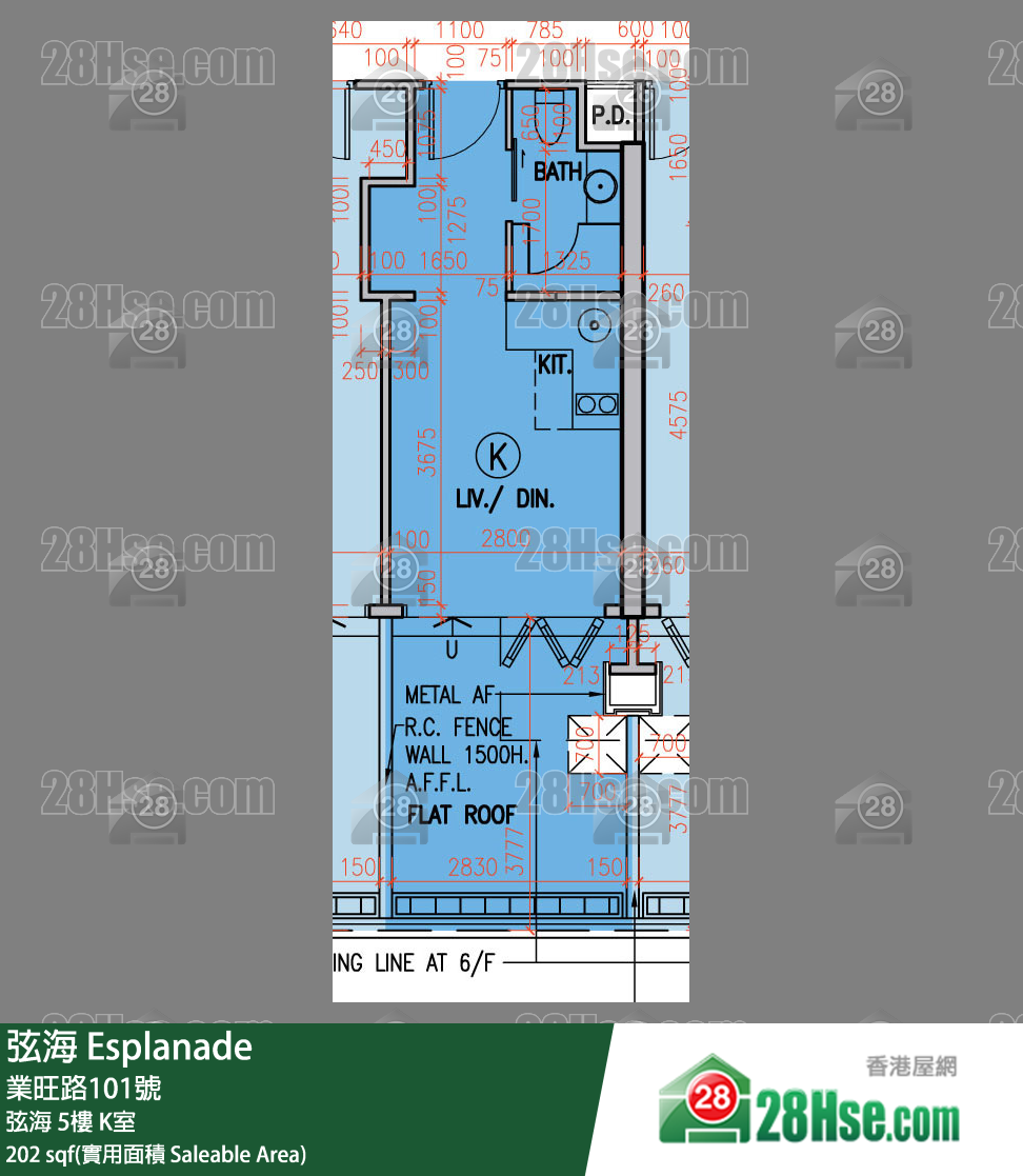 弦海 弦海 5樓 K室 平面圖