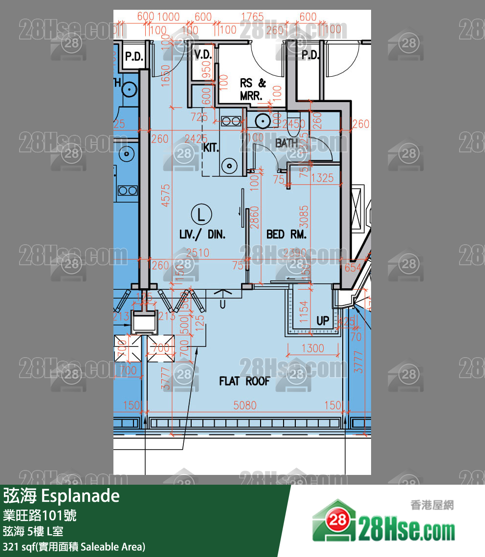 弦海 弦海 5樓 L室 平面圖