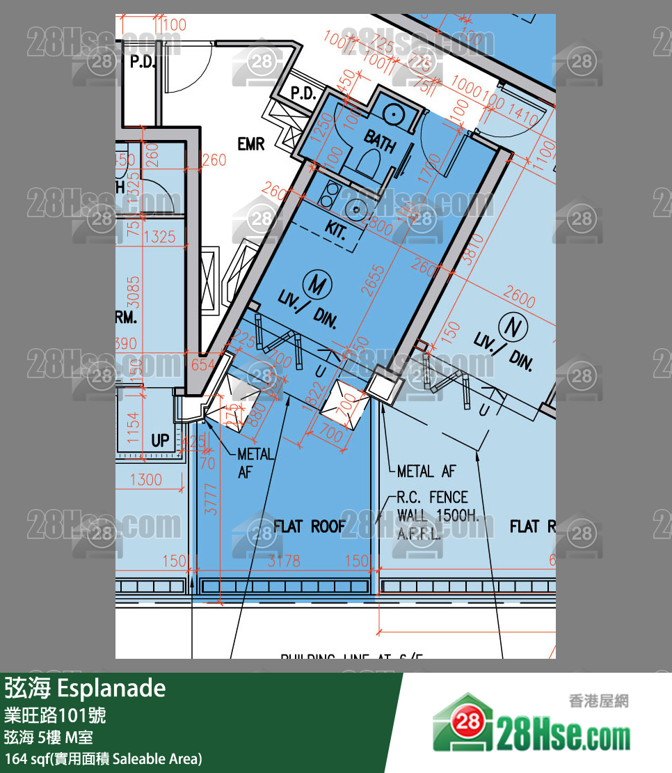 弦海 弦海 5樓 M室 平面圖