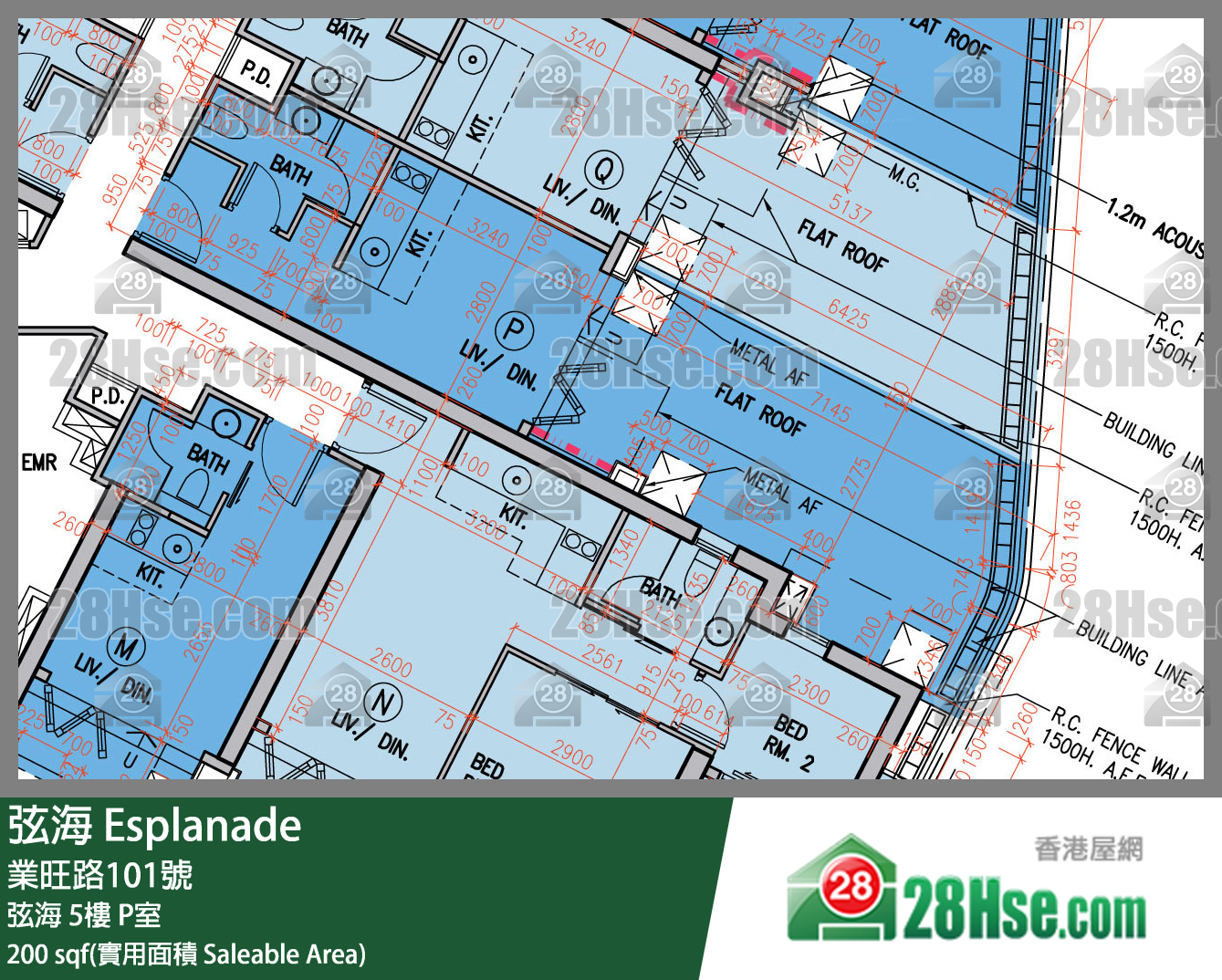 弦海 弦海 5樓 P室 平面圖