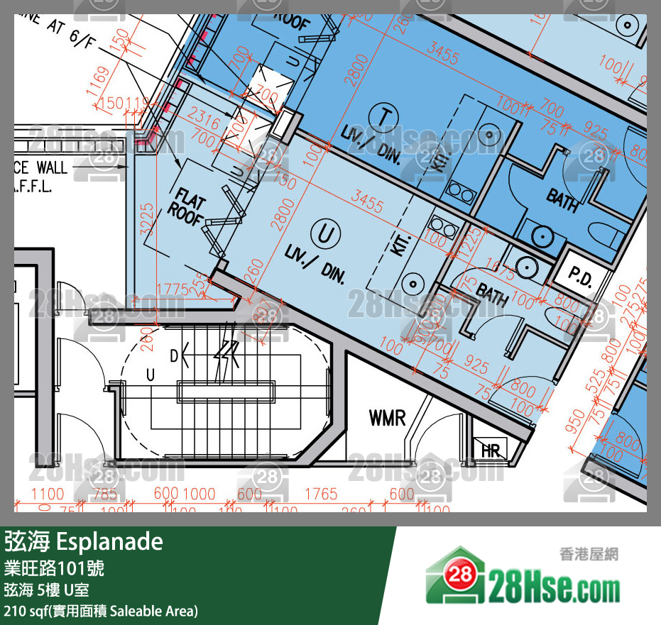 弦海 弦海 5樓 U室 平面圖