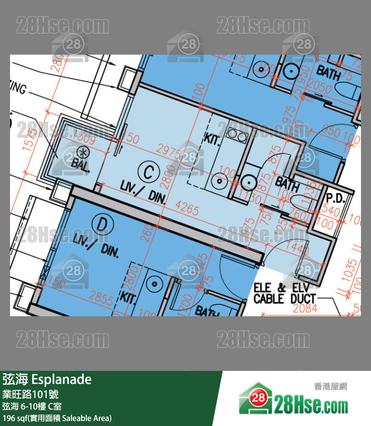 弦海 弦海 9樓 C室 平面圖