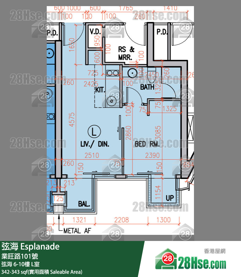 弦海 弦海 9樓 L室 平面圖