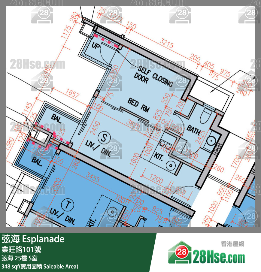 弦海 弦海 25樓 S室 平面圖