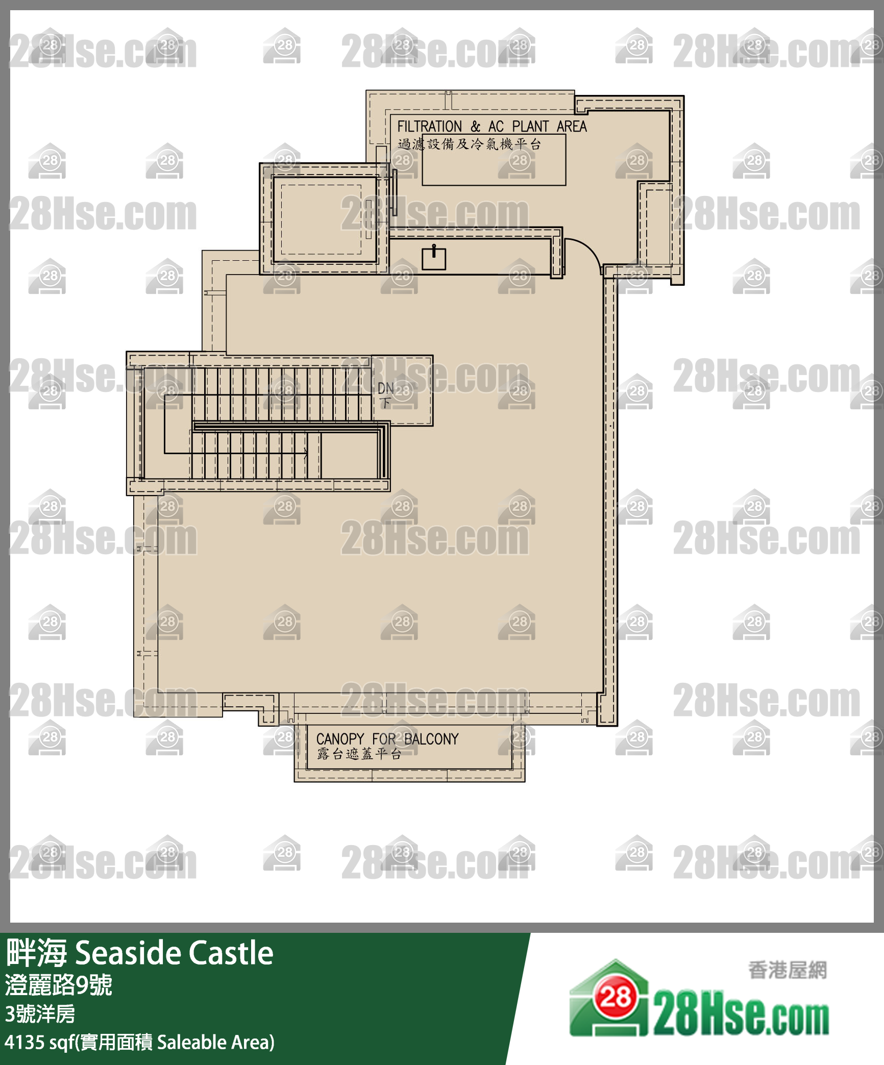Seaside Castle, House 3 FloorPlan