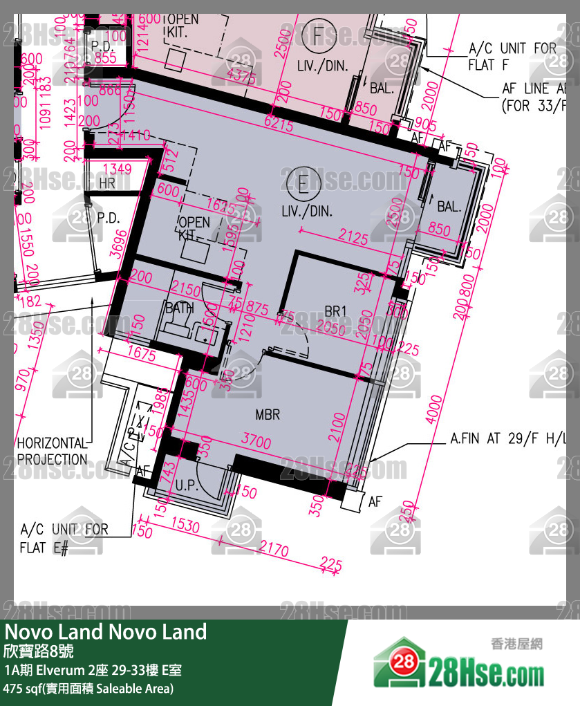 Novo Land Unit FloorPlan (Provided by 28Hse) Novo Land Unit FloorPlan (Provided by 28Hse)
